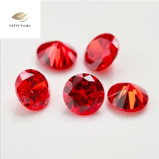 Sỉ Đá Cubic Zirconia  loại 5A Đỏ - Kim cương nhân tạo Siêu Cứng Thụy Sỹ