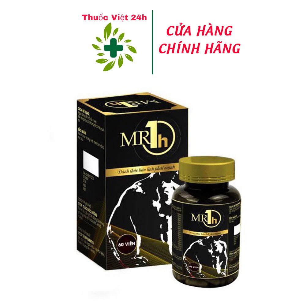 Viên Sinh Lý Nam MR1h hỗ trợ bồi bổ sức khỏe, mạnh gân cốt, giúp tăng cường sinh lực, tăng khả năng sinh lý phái mạnh