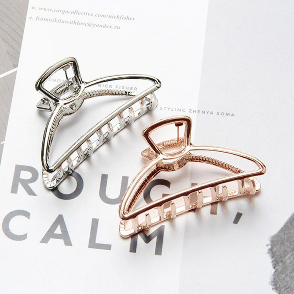 Kẹp Tóc Càng Cua Bằng Kim Loại