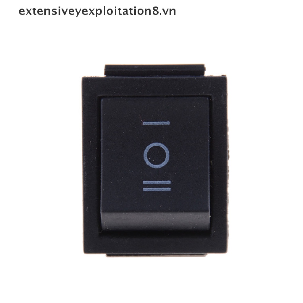 1 Công Tắc ON / OFF 6 PIN 16A / 250VAC 20A / 125VAC Màu Đen KCD4 1 Công Tắc ON / OFF 6 Chấu 16A / 250VAC 20A / 125VAC Màu Đen KCD4 1 Cái Đen DPDT