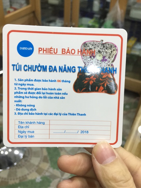 Túi sưởi Thiên Thanh