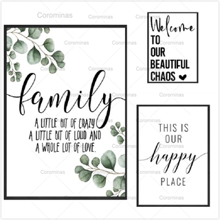 Tranh Vải Canvas In Chữ Dùng Để Treo Trang Trí Nội Thất