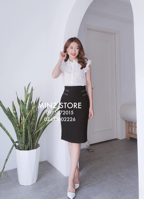 Chân váy bút chì công sở sang chảnh | BigBuy360 - bigbuy360.vn