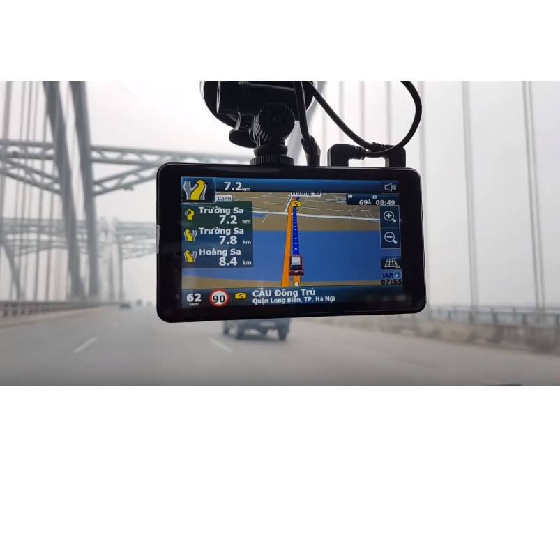 Camera hành trình Vietmap A50 ghi hình trước sau kiêm dẫn đường + kèm thẻ | BigBuy360 - bigbuy360.vn