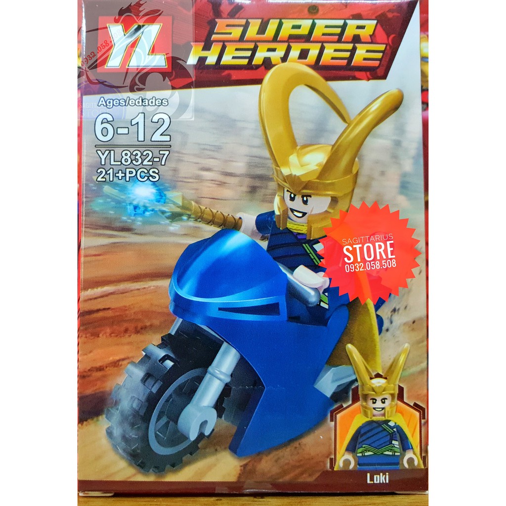 LEGO Minifigures 8 Nhân Vật Avenger 4