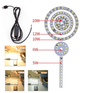 Chip đèn led hạt tròn smd 5730 5w 10w 30w dc 5v ánh sáng trắng ấm diy
