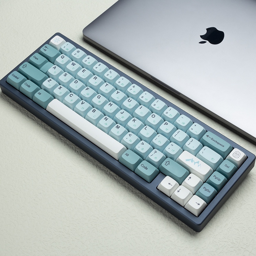 125 phím Iceberg Keycap XDA Cấu hình PBT DYE-SUB bàn phím cơ học Keycaps
