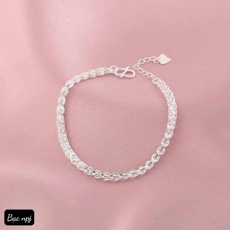 Lắc Tay BNP Đuôi Phụng ,Vòng tay nữ Bạc Ta