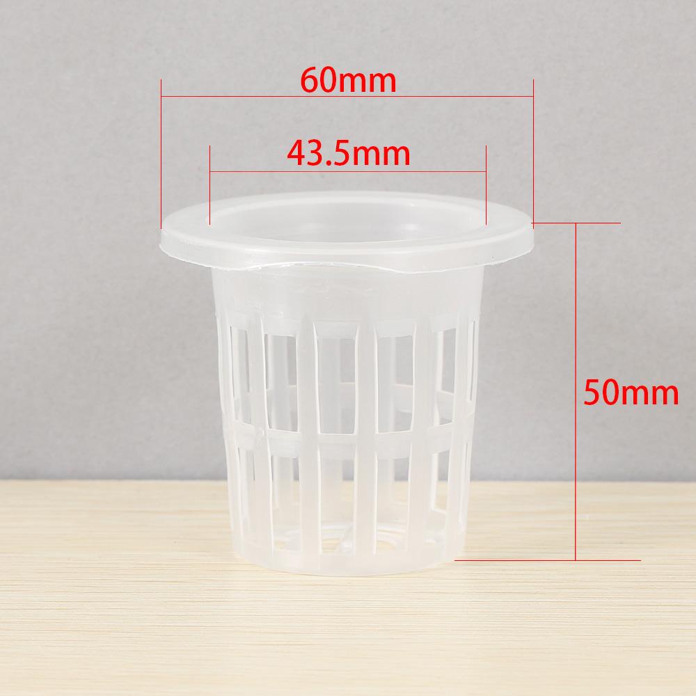WATTLE Set 10 / 50 Giỏ Trồng Cây Thủy Sinh Bằng Nhựa