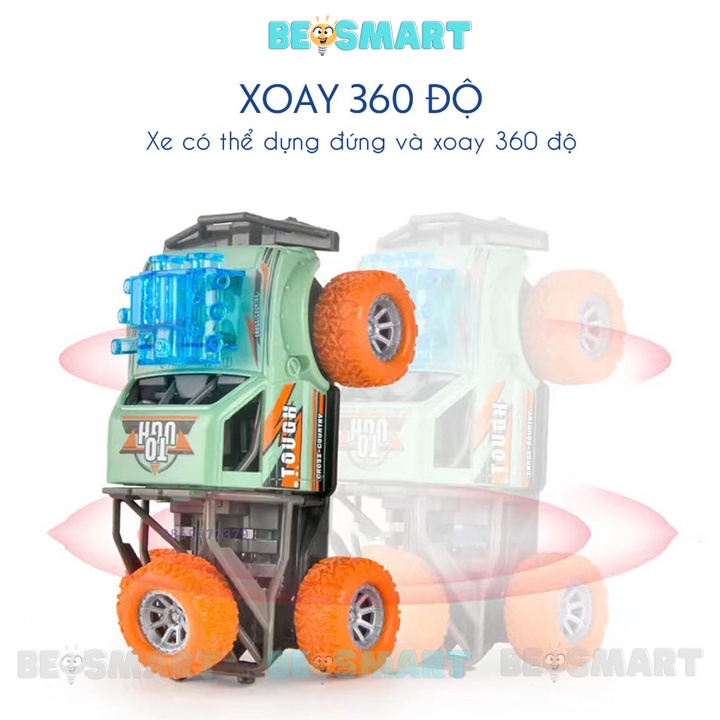 [KÈM PIN] Ô tô đồ chơi, Xe ô tô đồ chơi quán tính chạy đà cao cấp cho bé, có đèn và nhạc, nhựa ABS an toàn Beosmart