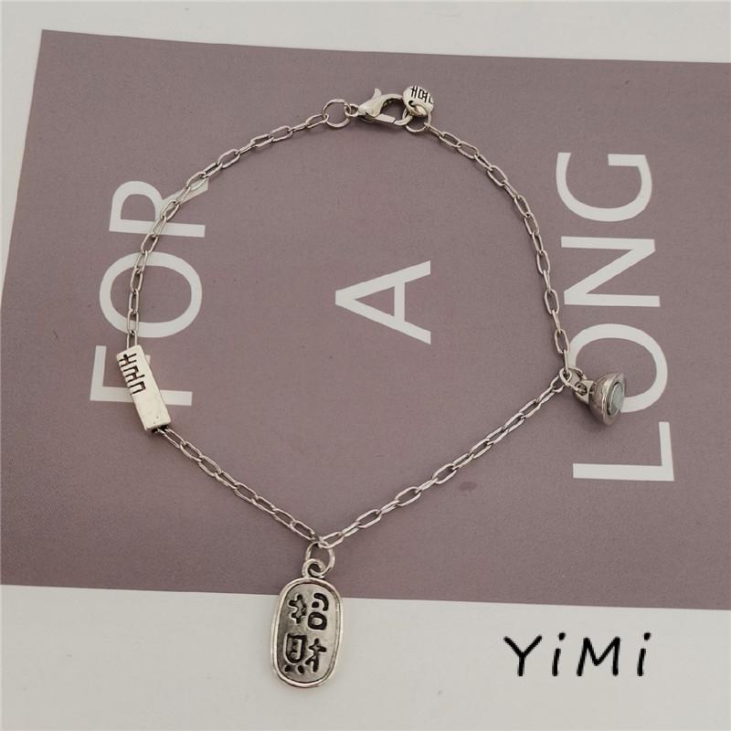 【Yimi.Vn】Vòng Tay Đôi Nam Nữ Thiết Kế Tối Giản Thu Hút