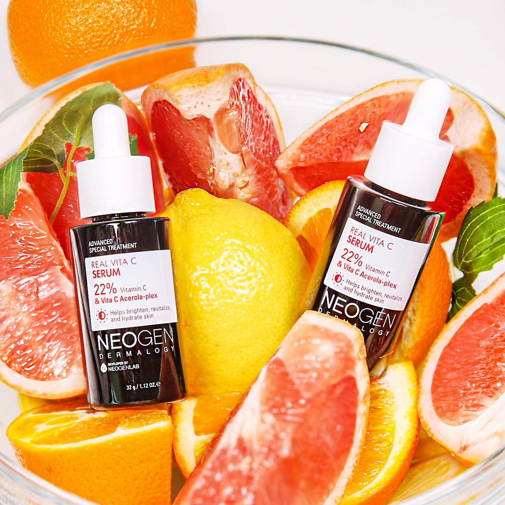 Tinh Chất Vitamin C Làm Giảm Thâm, Sáng Da Neogen Dermalogy Real Vita C Serum 32g _ Neogen Chính Hãng - Miss Xinh