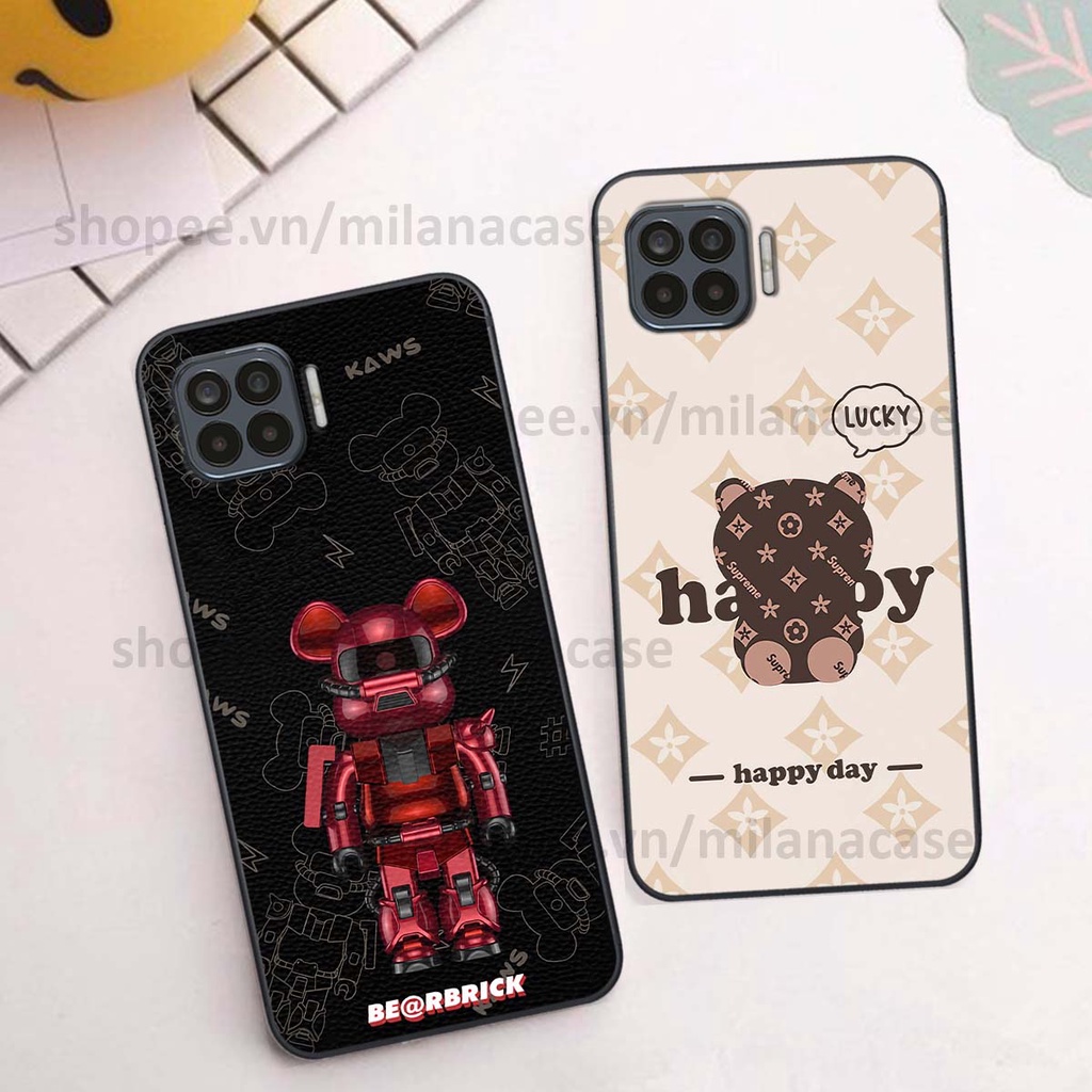 Ốp Oppo A73 / A93 gấu be@rBrick gấu Teddy Kaws siêu đẹp, phong cách, cá tính