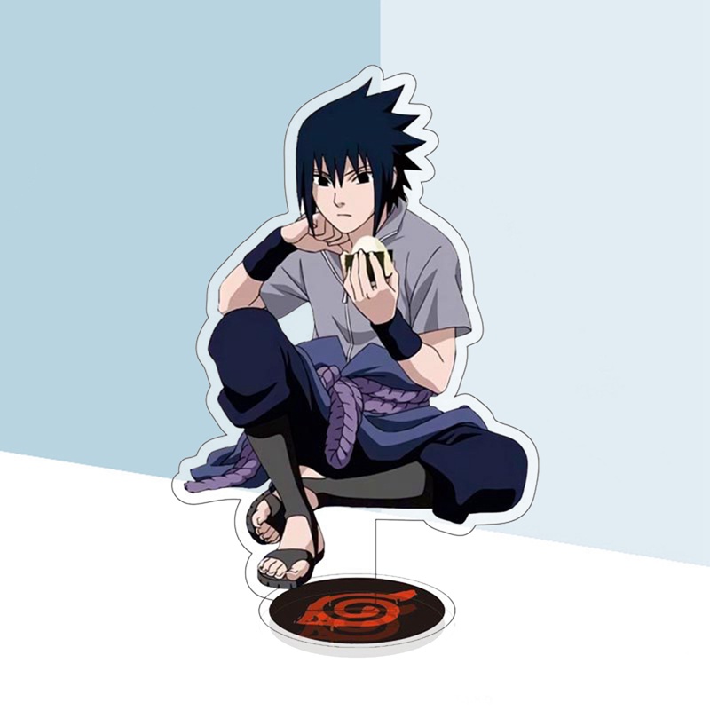 Mô Hình Nhân Vật Anime Naruto Kakashi Sasuke Itachi Peripheral Đứng Hai Chiều 16cm Bằng Acrylic