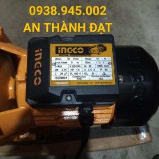 MÁY BƠM NƯỚC INGCO 1HP CHUYÊN DÙNG MODEL: JP07508