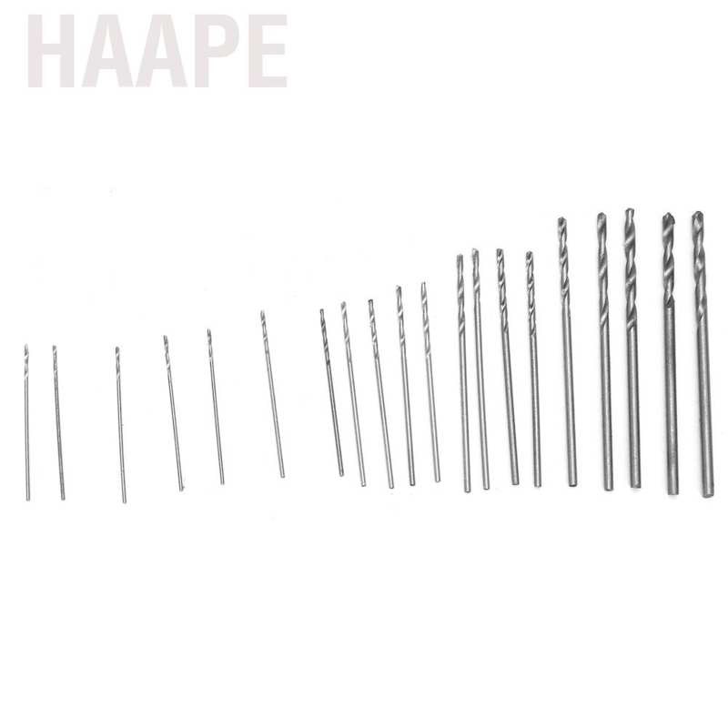 Hộp 20 mũi khoan mini Haape 0.3-1.6mm Hss