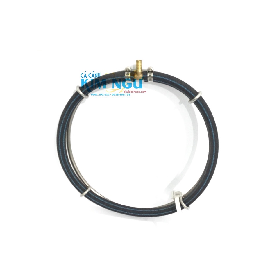 Sủi Oxy Hồ Cá Vòng Nano KEYRSIN Inox 15cm - 20cm - 35cm