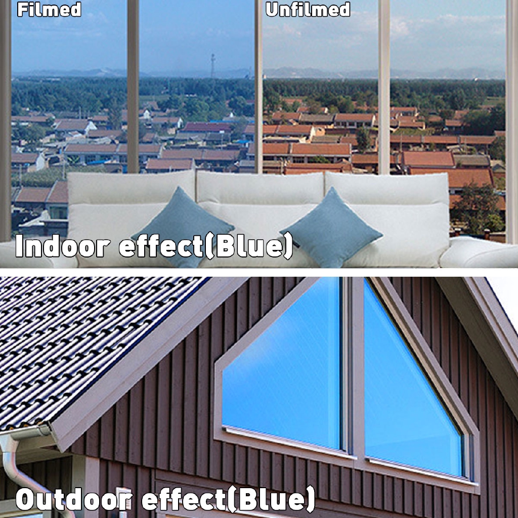 Ultraviolet Light UV Sticker Window Film Glass Sunscreen Sticker 1M*60CM 1M*30CM On-Way wallpaper