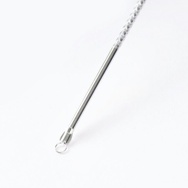 Cây nặn mụn 2 đầu loại 1 - cây nặn mụn inox có vỏ nhựa | BigBuy360 - bigbuy360.vn