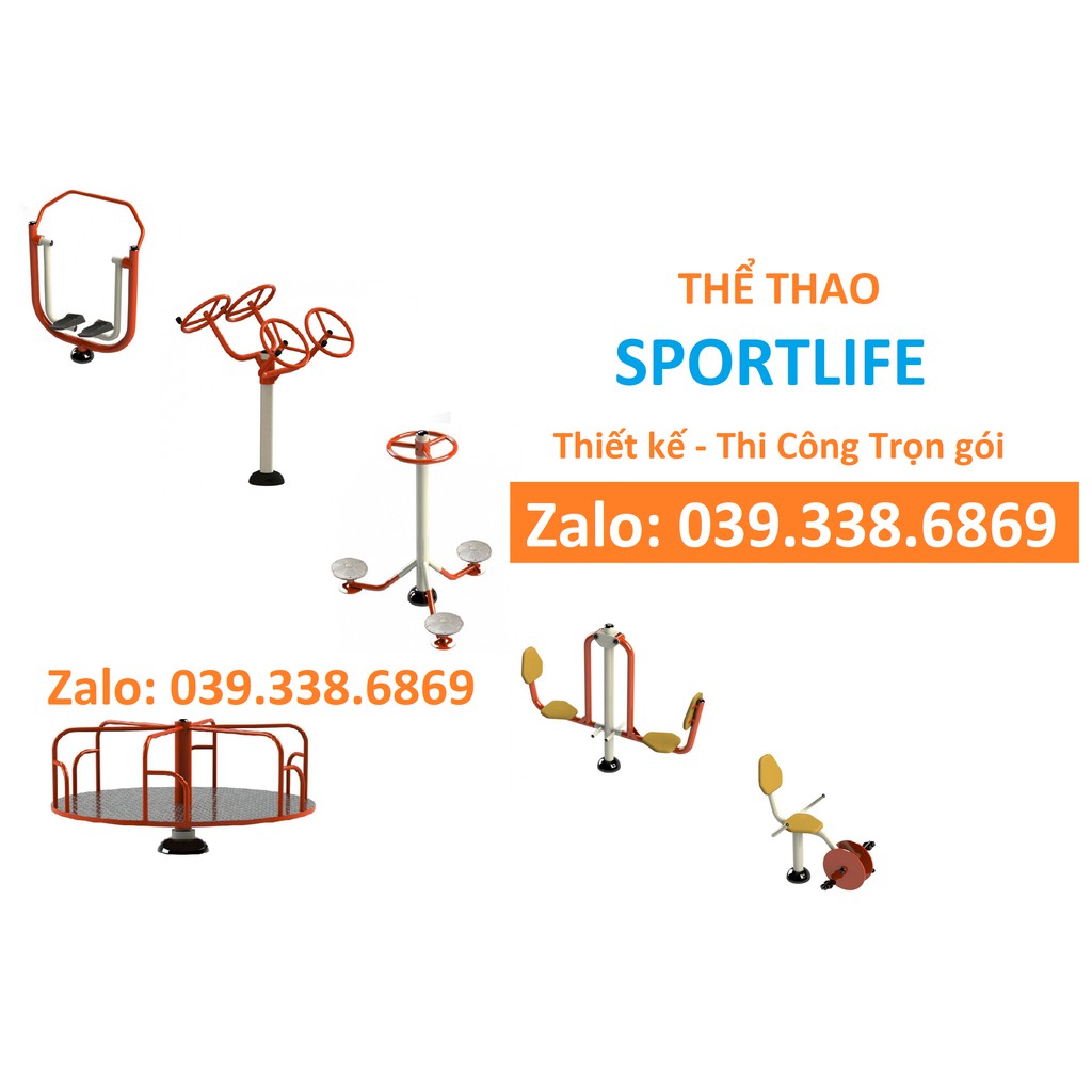 CHẠY BỘ LẮC TAY ĐƠN NGOÀI TRỜI THIẾT BỊ THỂ THAO VUI CHƠI CÔNG VIÊN SPORTLIFE