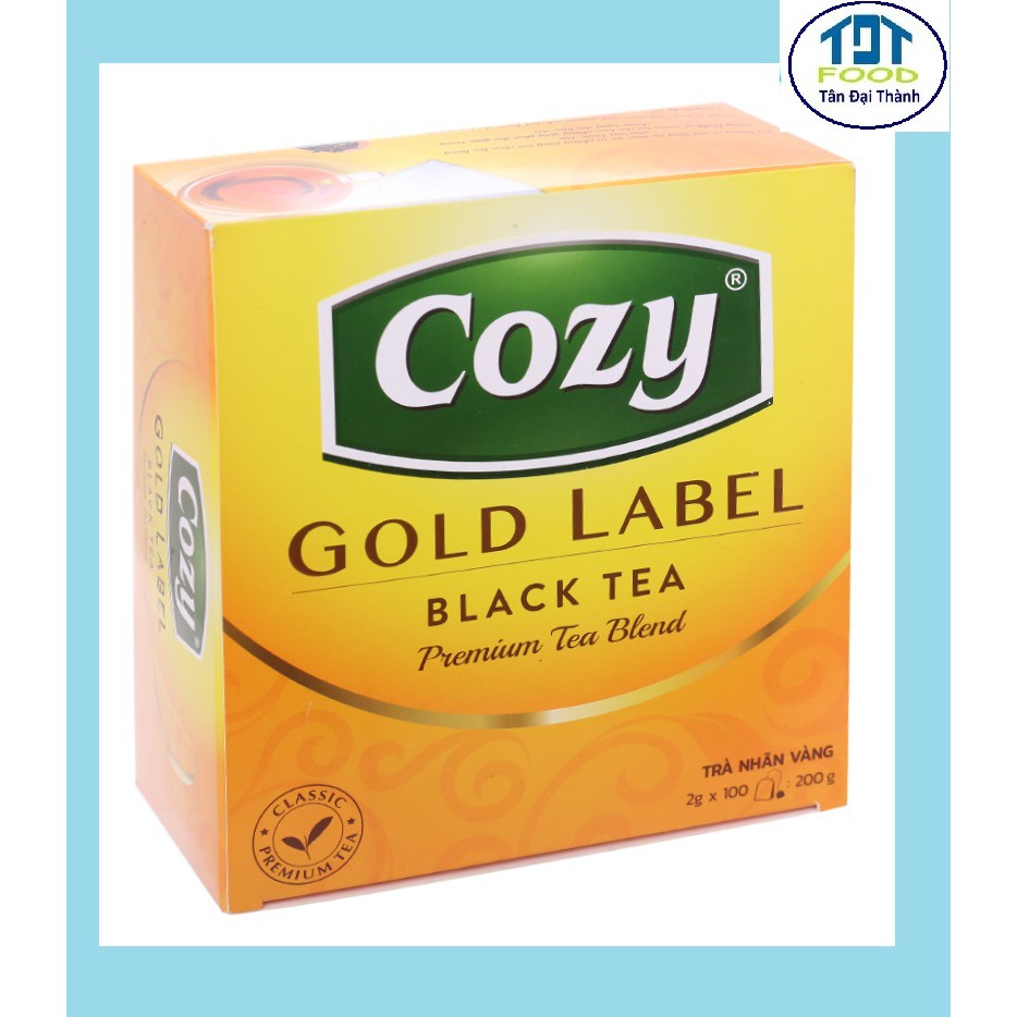 Trà Vàng Cozy Gold Label 200g_100 túi