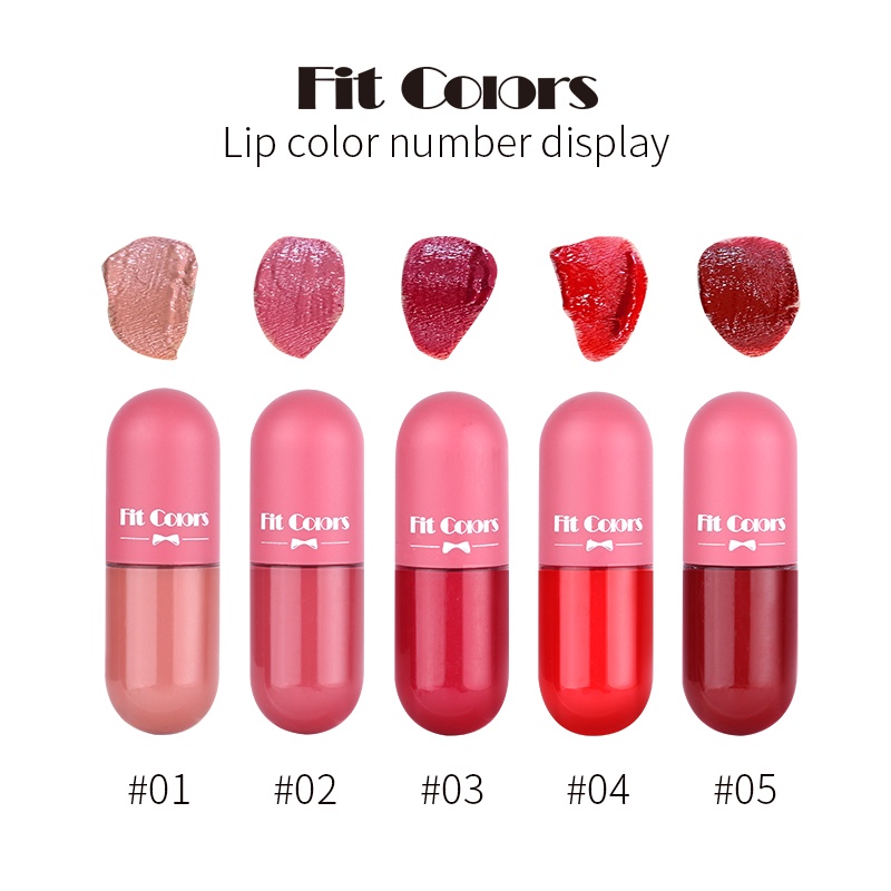 Set 5 Son Môi Mini Lâu Trôi Màu Sắc Thời Trang