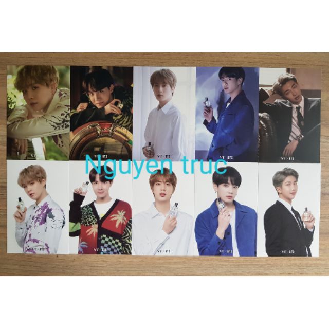 Card nước hoa BTS (45k/ 2card)