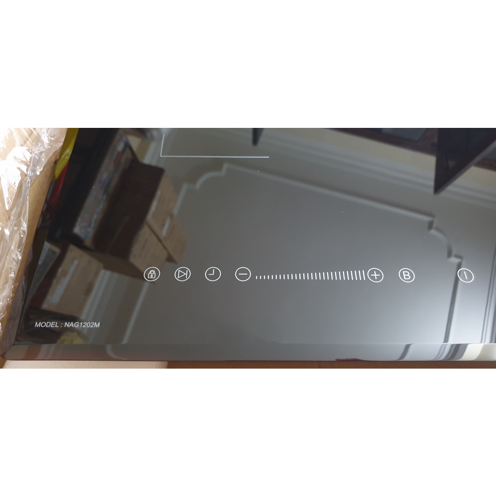 Bếp đôi điện từ NAG1202M bảo hành tại nhà trên toàn quốc Tặng hút mùi kính cong với khách mua combo