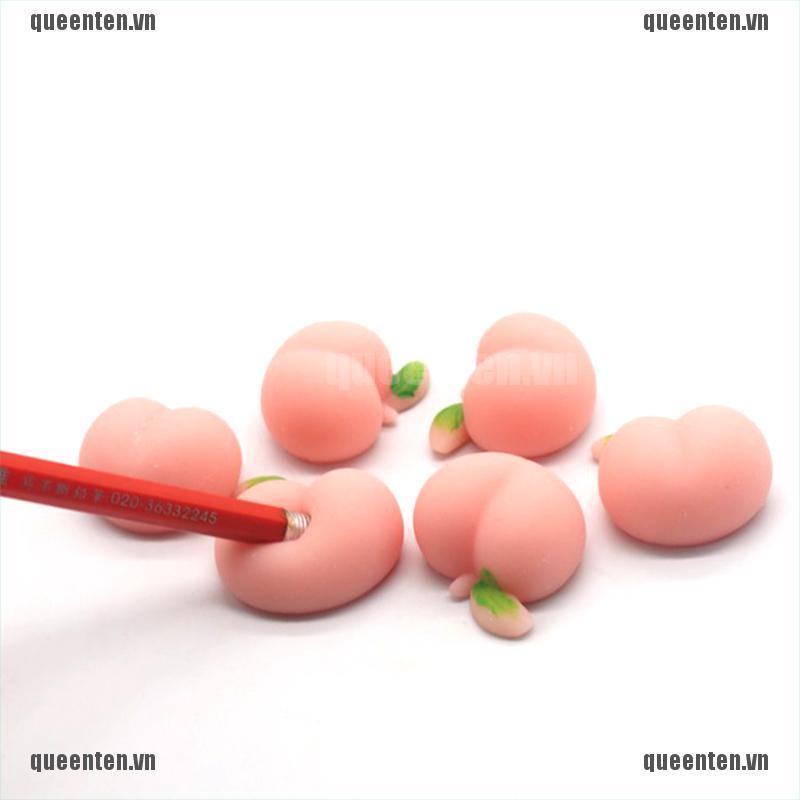 Soft Squishy Peaches Cream Scented Super Slow Rising Stress Relief Squeeze Toys QUVN