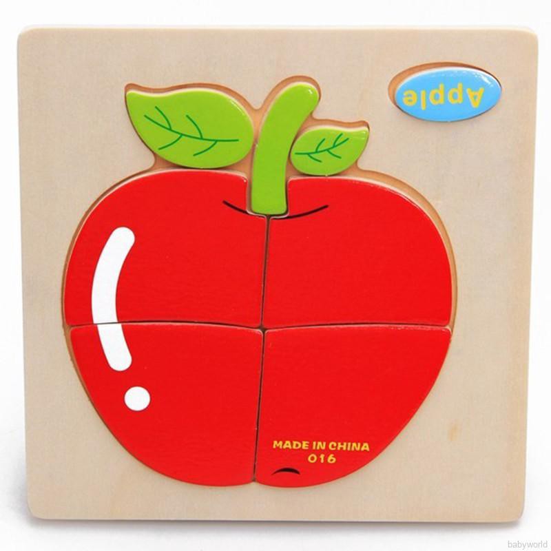 Đồ chơi xếp hình các con vật bằng gỗ dành cho các bé