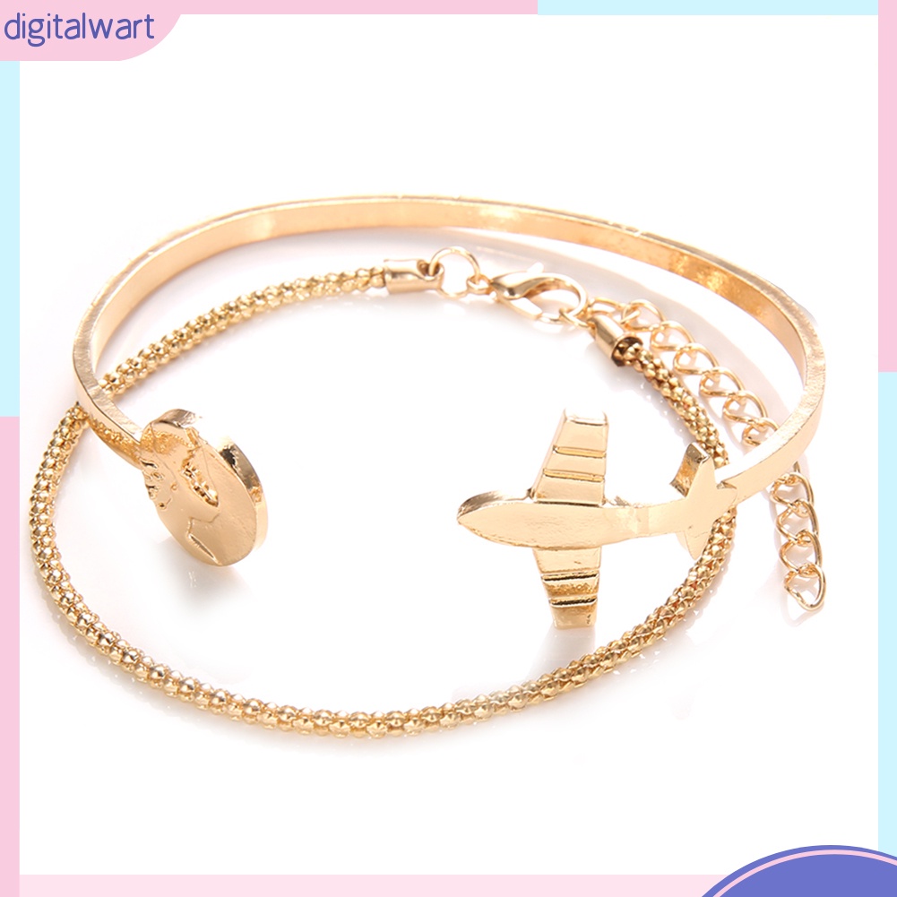 Bộ 2 vòng tay nữ trang tạo hình độc đáo