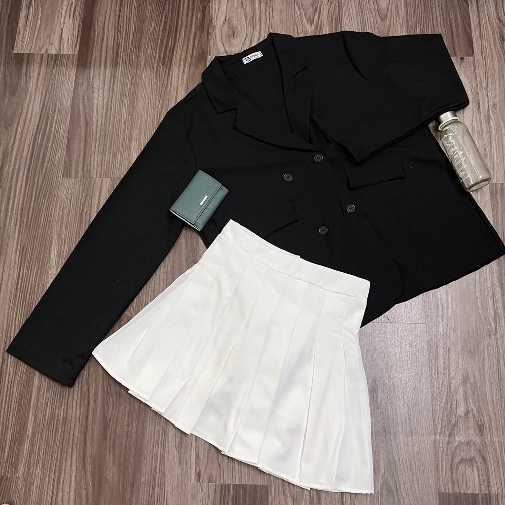 Áo blazer nữ tay dài dáng rộng công sở bigsize phong cách ulzzang hàn quốc BSTORE AK01