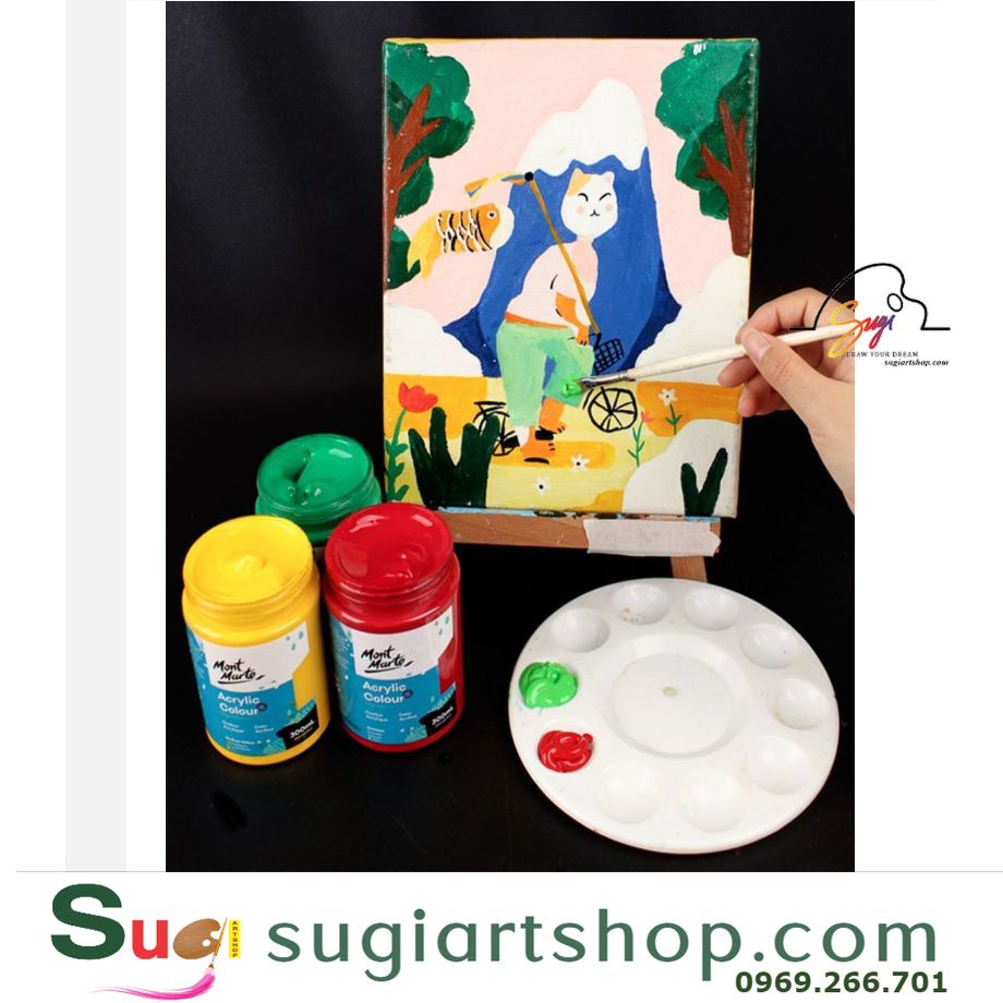 Màu Acrylic Mont Marte, Mont Marte Studio Acrylic Paint 300ml