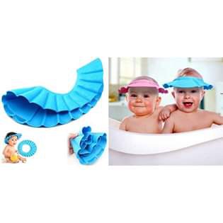 Mũ gội đầu, chụp tai chắn nước tắm cho bé