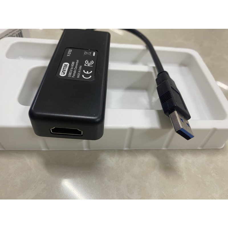 Cáp chuyển đổi USB sang HDMI chính hãng Unitek Y-3702 cchính hãng