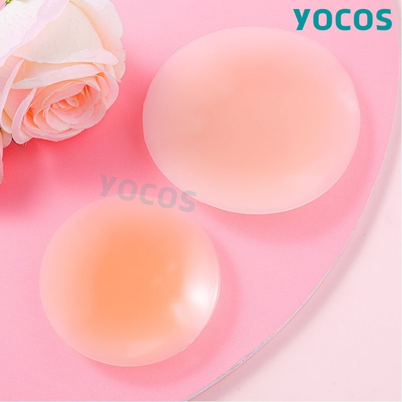 Miếng dán ngực silicon dán ti nhũ hoa túi 1 đôi loại tốt YOCOS DN008