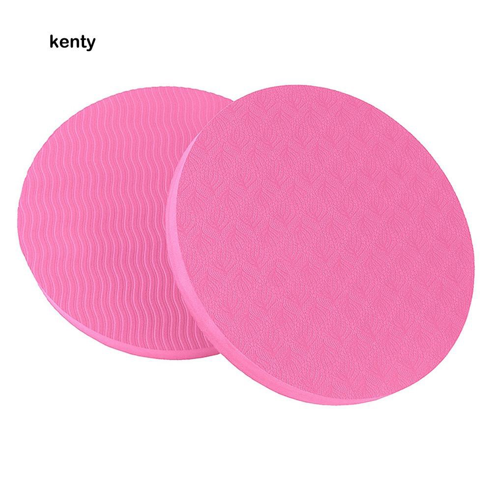 Kt KT★Set 2 Đệm Bảo Vệ Đầu Gối Và Khuỷu Tay Khi Tập Yoga / Gym / Thể Hình