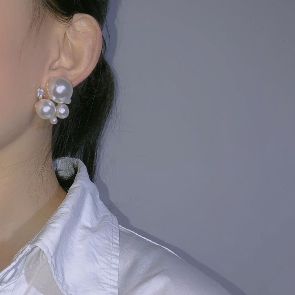 Bông Tai Ren Dáng Dài Phong Cách Hàn Quốc Ngọt Ngào Thời Trang