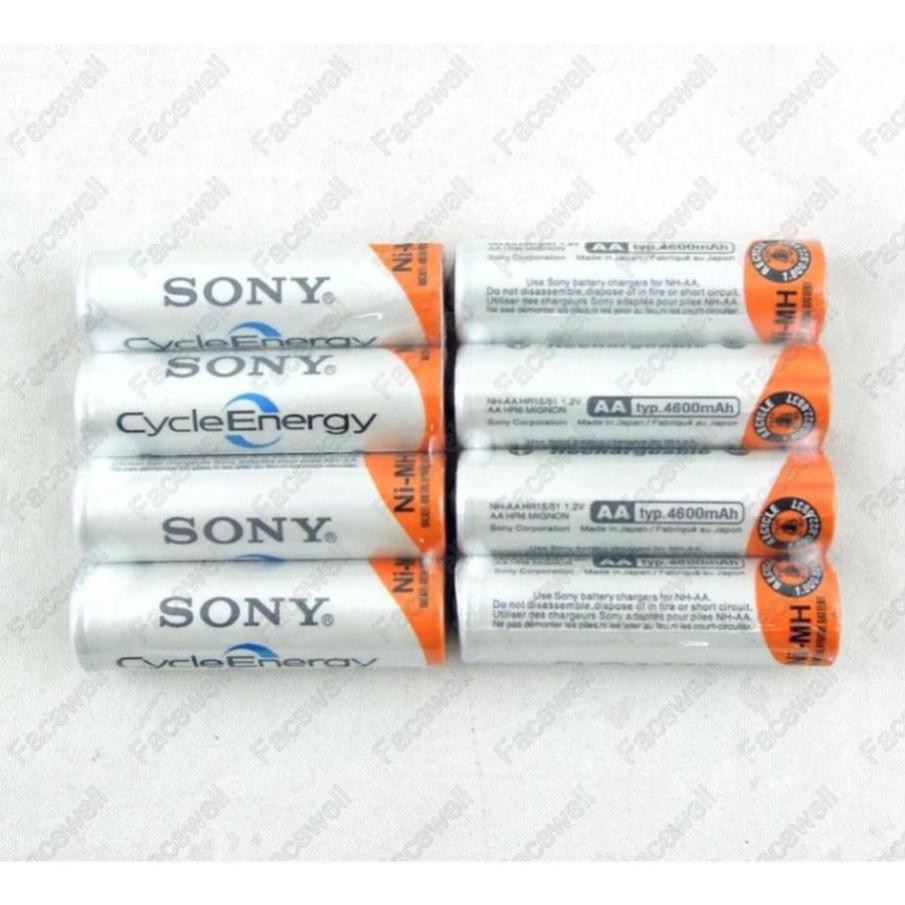 [HOT+FREE SHIP] Combo 2 Cặp Pin AAA và AA Sony. Sạc Đựoc