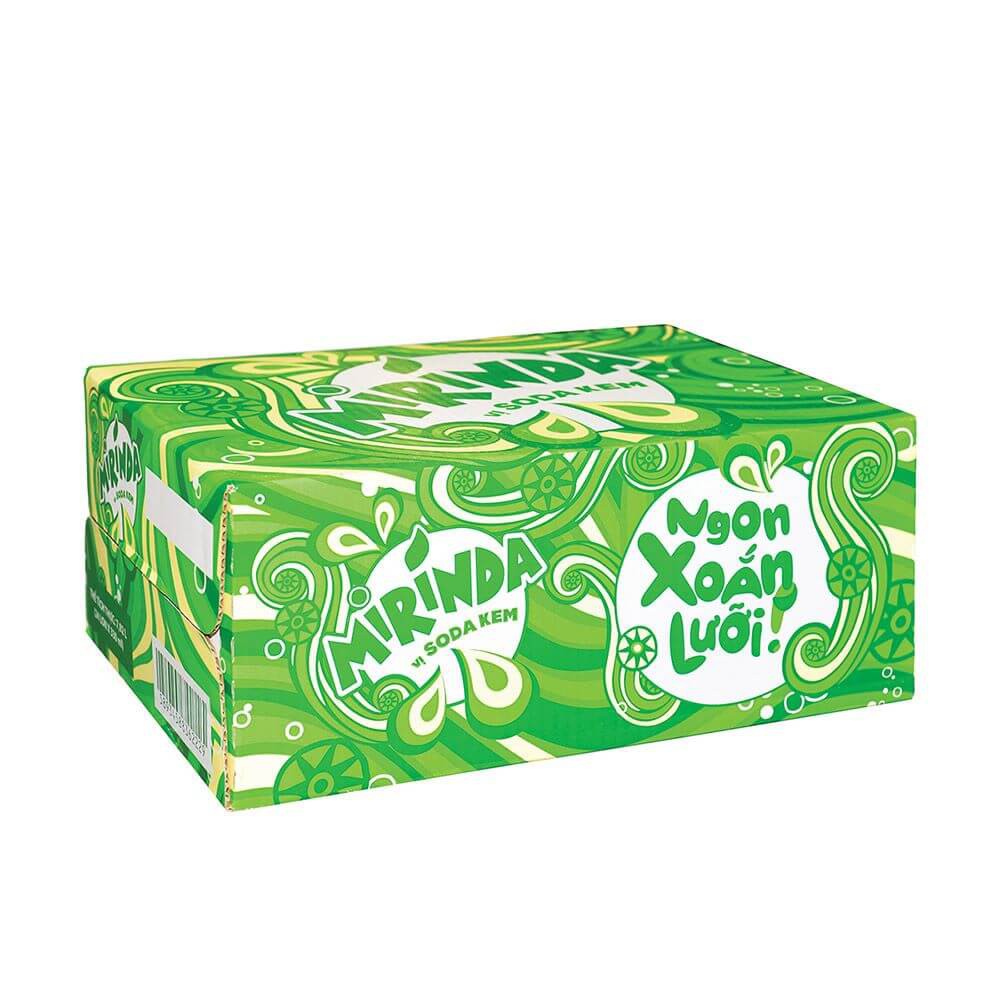 Nước Ngọt Mirinda Hương Soda Kem (330ml/Lon)