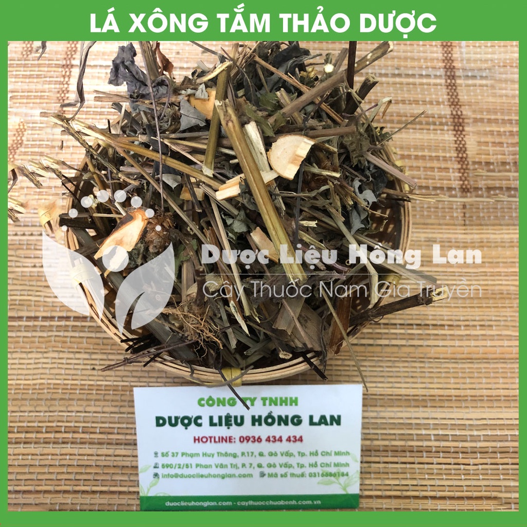 LÁ XÔNG TẮM GIẢI CẢM SỐ.T khô 1kg - congtyduoclieuhonglan