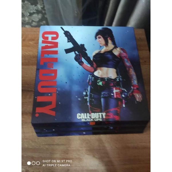 [PS4] Miếng dán bảo vệ và trang trí máy game COD nữ
