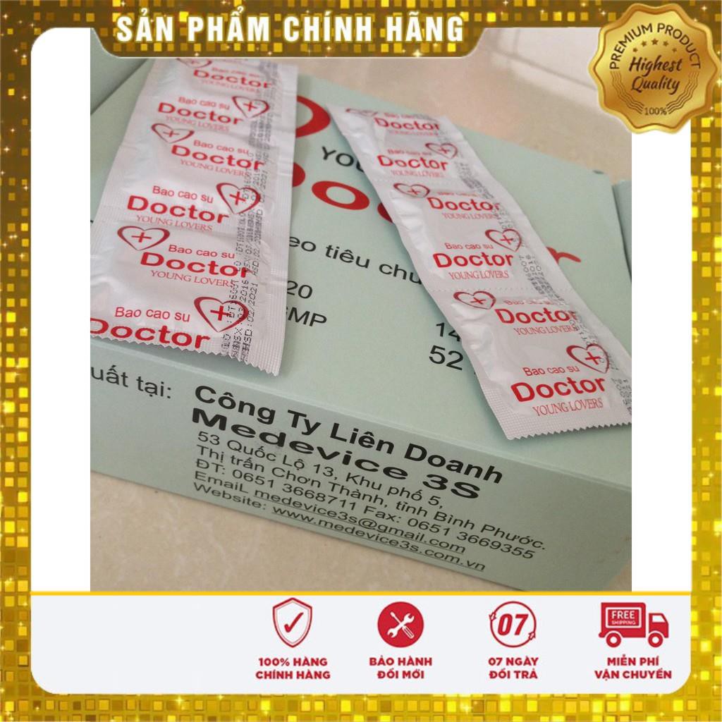Bao cao su Young Lovers Doctor 144c cho gia đình và khách sạn