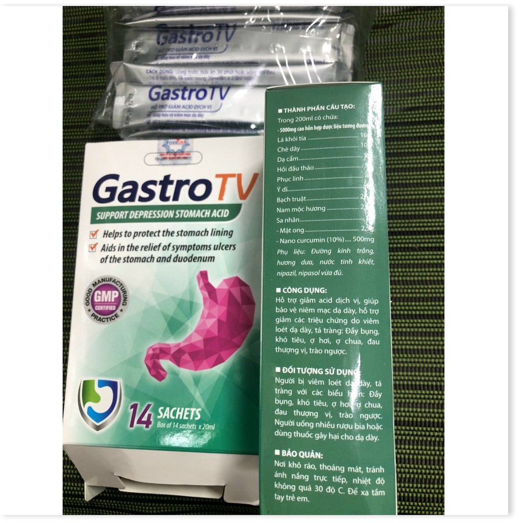 Gastro Tv hỗ trợ giảm viêm loét dạ dày tá tràng, Người viên đau dạ dày, hành tá tràng, trào ngược dạ dày thực quản