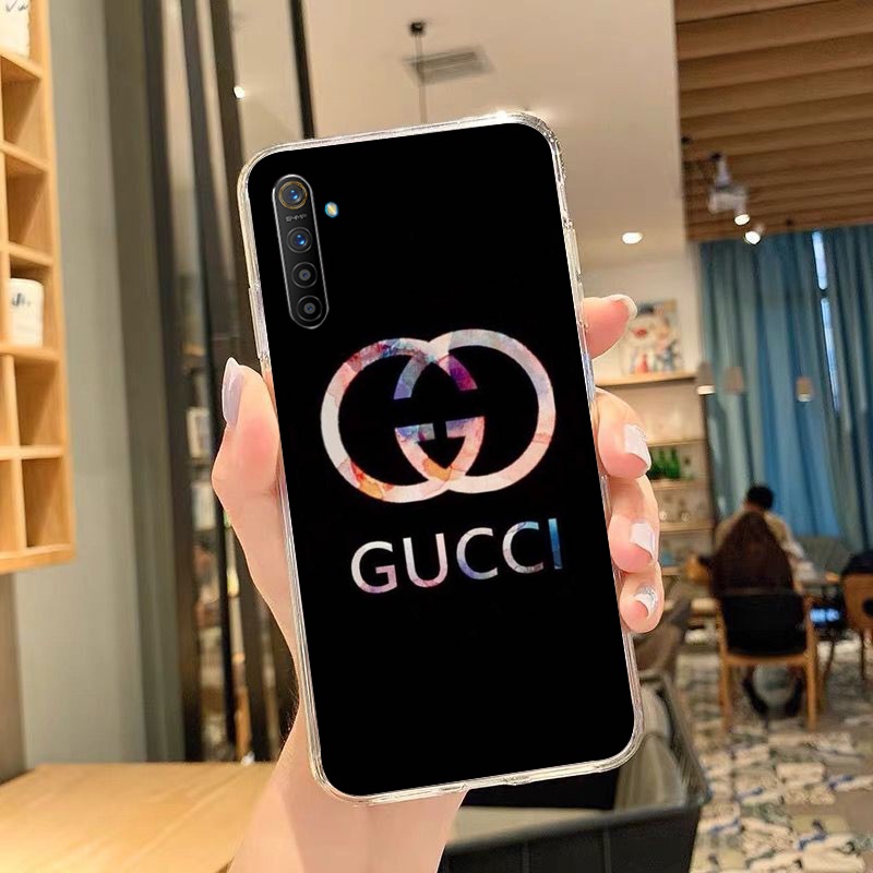 Ốp điện thoại mềm trong suốt hình GUCCI cho OPPO A12 A12E A1K A37 A39 A3s A5 A52 A53 A59
