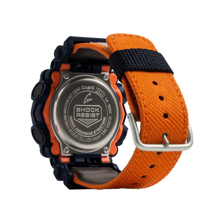 Đồng Hồ Casio Nam Dây Vải GSHOCK GA-900C-1A4DR Chính Hãng