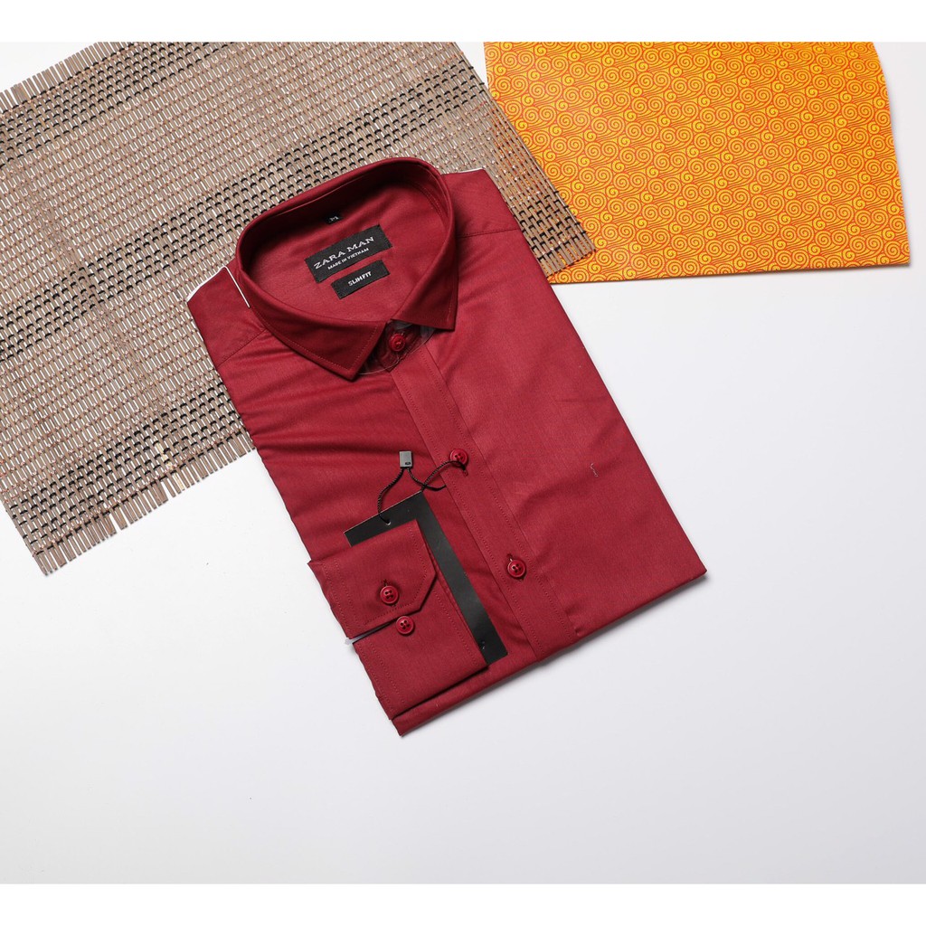 Sơ mi màu VNXK, áo Slimfit, công sở, dạo phố.