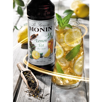 Siro Monin trà chanh (lemon tea) chai 700ml. Hàng Công ty có sẵn giao ngay