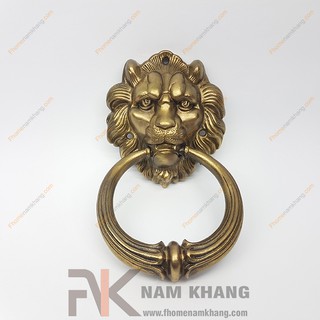 Núm đồng đầu sư tử NKD096 (Màu Đồng Vàng)