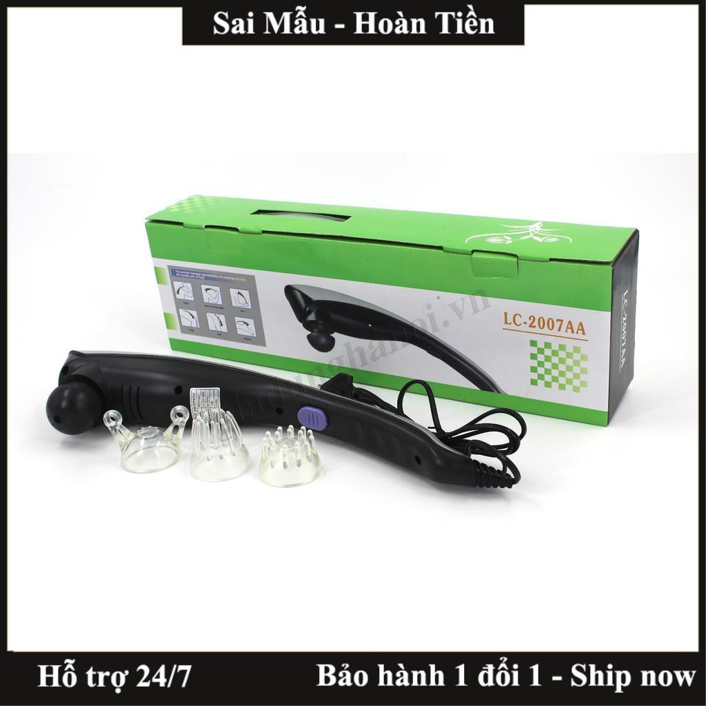 ✔️Máy massage toàn thân cá heo Energy King LC 2007AA 3 đầu xóa bóp đấm lưng, giảm đau thư giãn  - Bảo hành 12 tháng